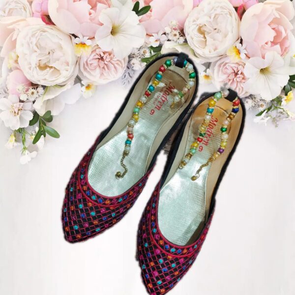 Traditional Multicolor Handmade Khusa-TR-020