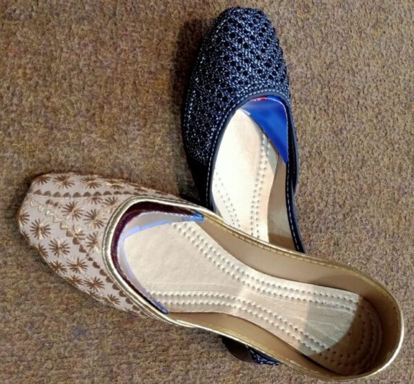 Stylish Handmade Tilla Work Khusa-Ladies TW-0101