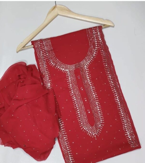 Mukaish Work Dress MW-026