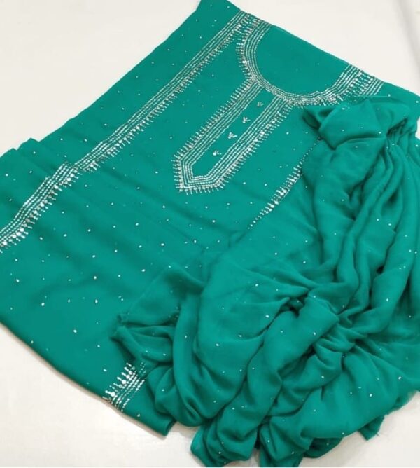 Mukaish Work Dress MW-025