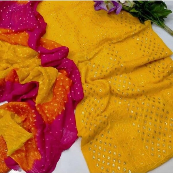 AAR Mukaish & Chunri Work Dress AMW-033