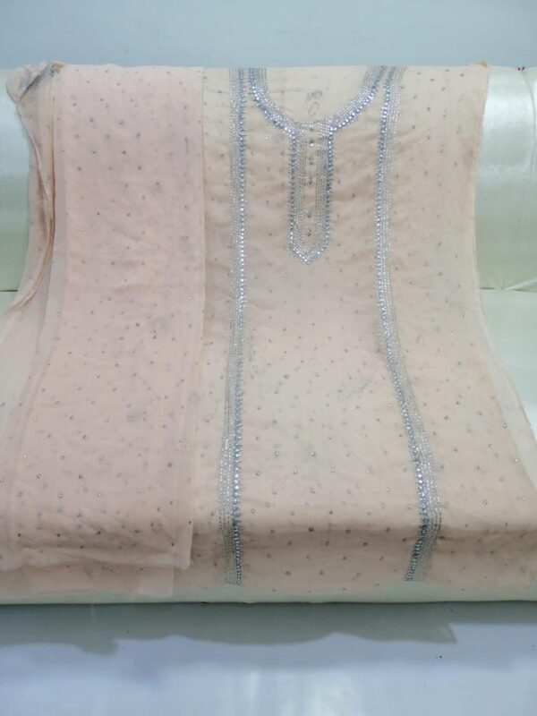 Mukaish Work Dress MW-036