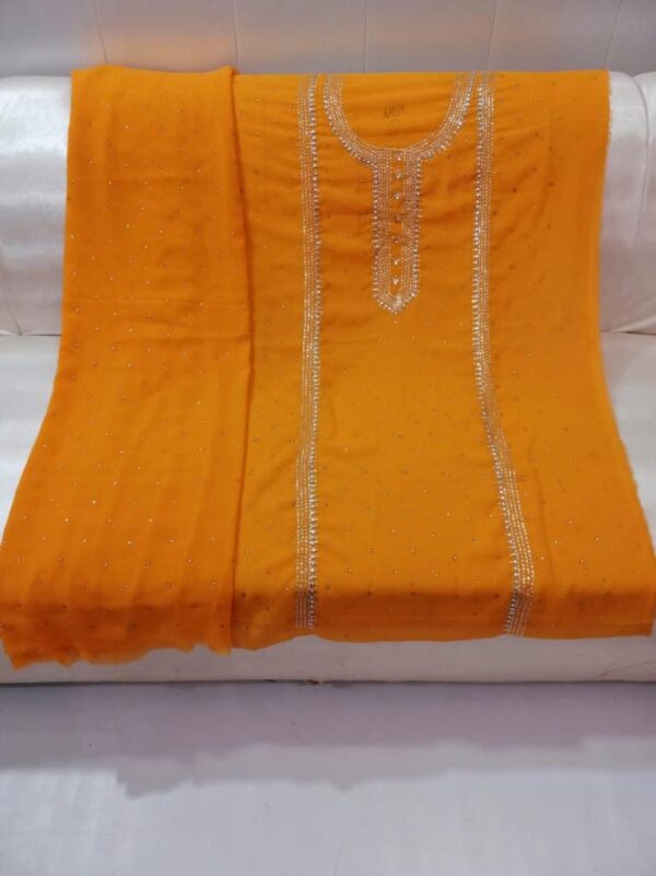 Mukaish Work Dress MW-040