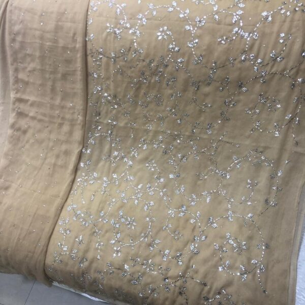 Silver Mukaish Work Dress SMW-003