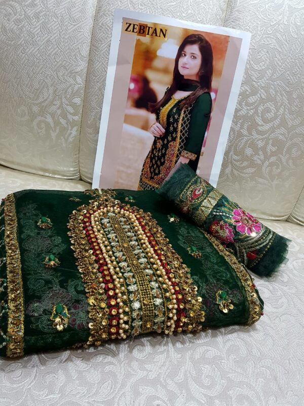 Cut Dana & Zarkoon Embroidered Dress ZEB-023