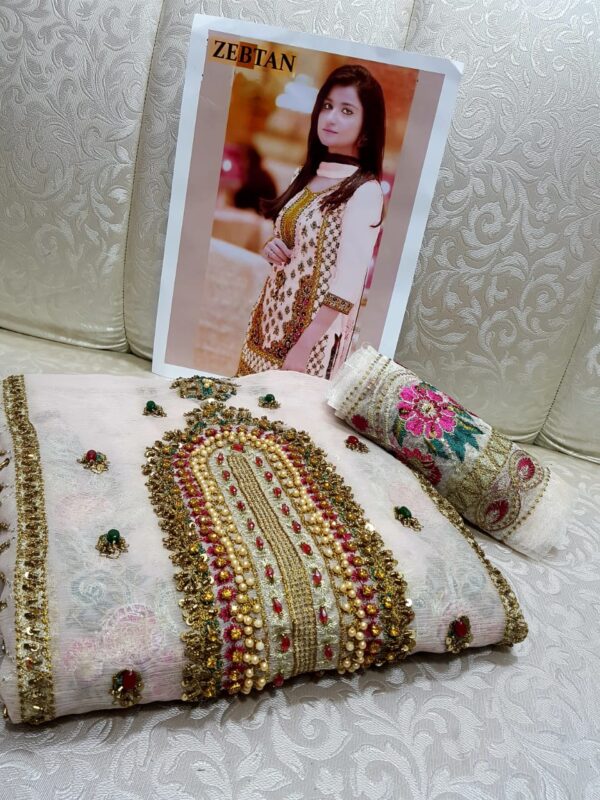 Cut Dana & Zarkoon Embroidered Dress ZEB-017