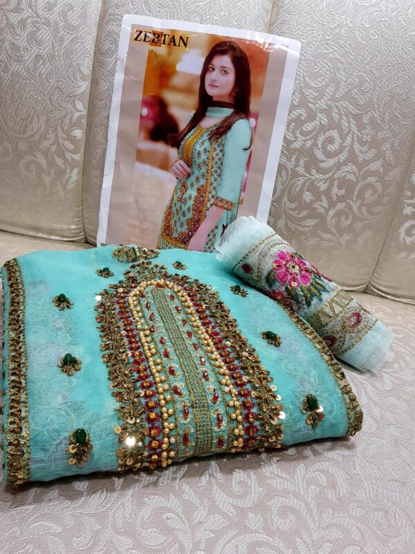 Cut Dana & Zarkoon Embroidered Dress ZEB-014