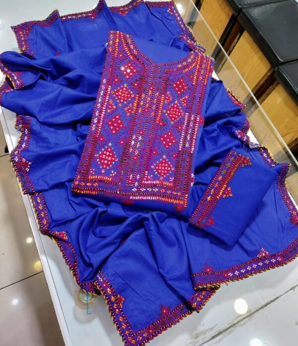 Balochi Work Embroidered Dress BED-004