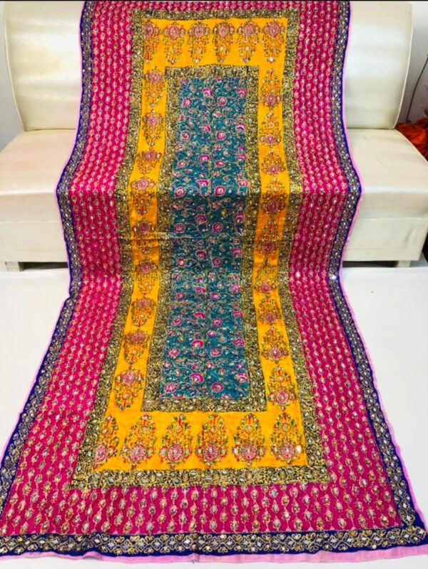 Mirror Work Dupatta MWD-027