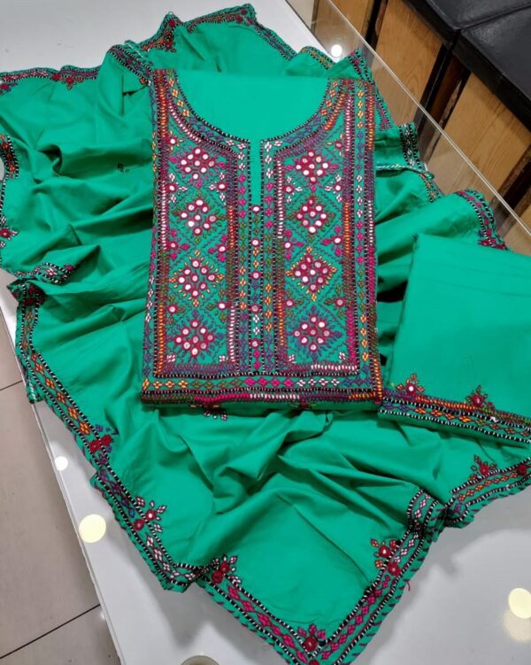 Balochi Work Embroidered Dress BED-018