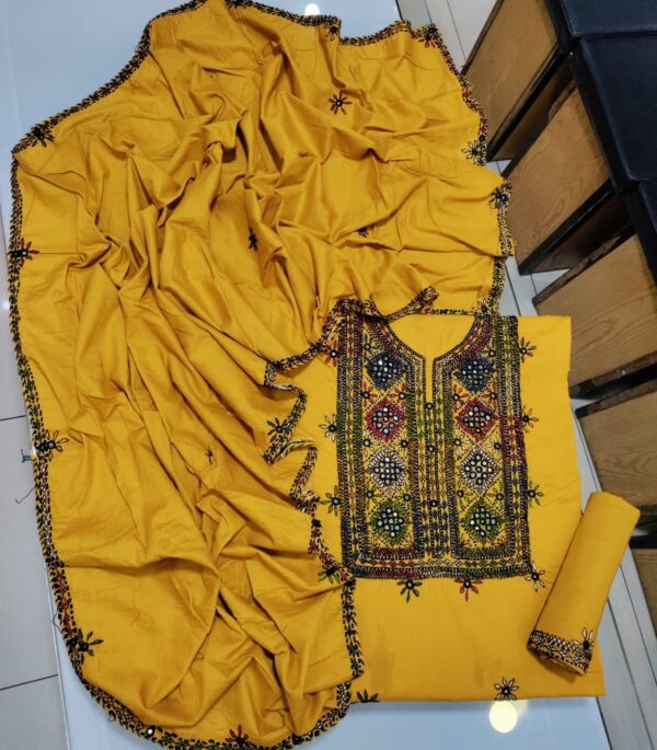 Balochi Work Embroidered Dress BED-010