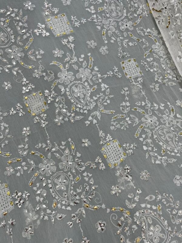 Tarkashi with Mukaish & Mirror Work Dress TMW-003